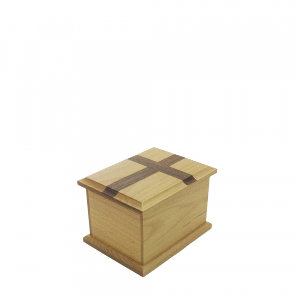 Faith Wooden Keepsake Urn