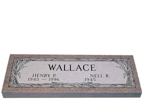 Fields of Eternity Companion Granite Headstone 44 x 14 Fields of Eternity Companion Granite Headstone 44 x 14