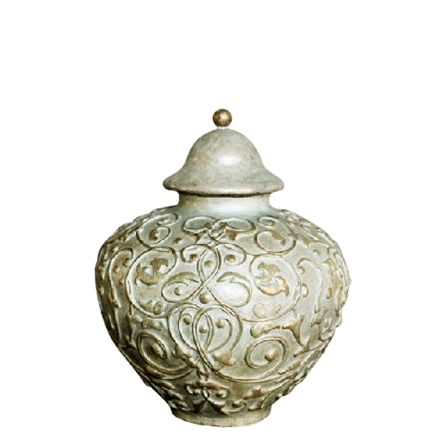 Filigree Medium Bronze Cremation Urn