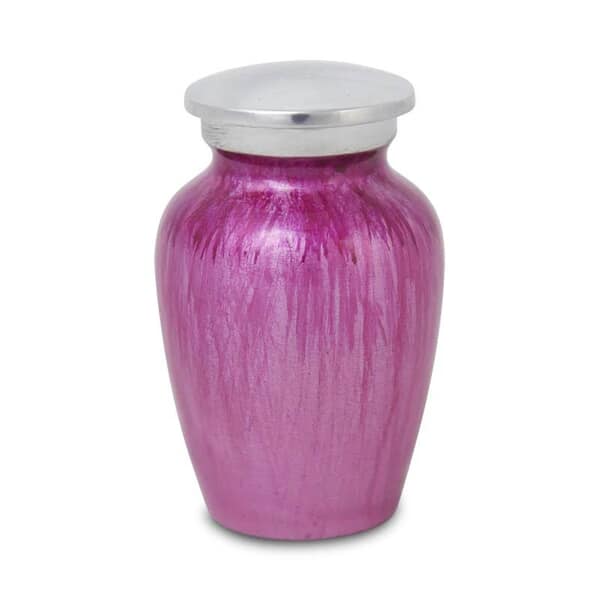 Flamingo Pink Keepsake Urn