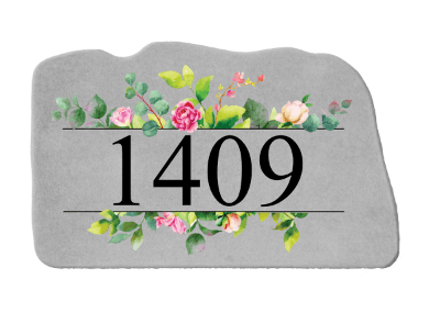 Floral Address Rock