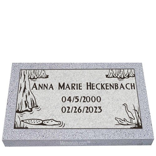 Florida Granite Grave Marker 24 x 14