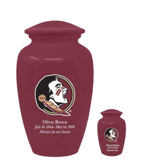 Florida State University Seminoles Cremation Urns