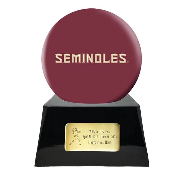 Florida State University Seminoles Team Sphere Cremation Urn