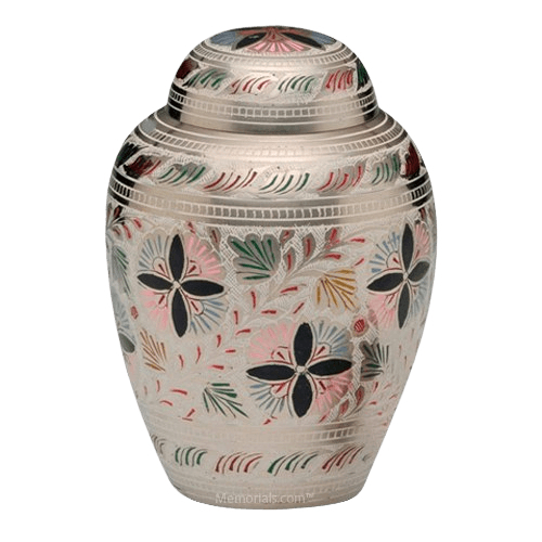 Flower Cremation Keepsake Urn