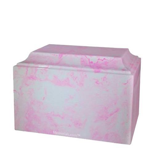 Flushing Rose Pet Cultured Marble Urn