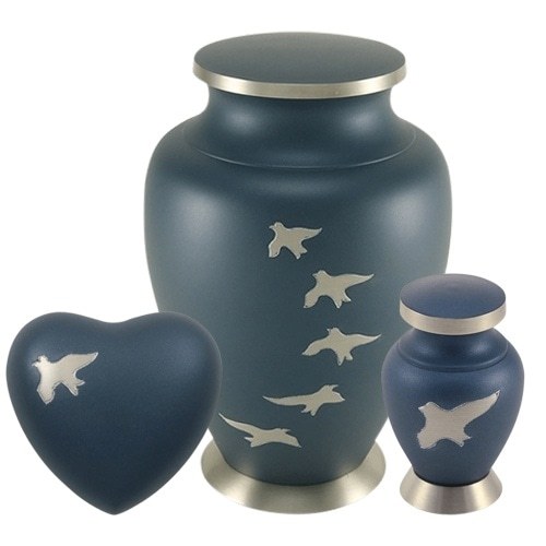 Flying Birds Cremation Urns