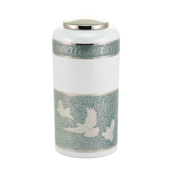 Flying Home Cylinder Cremation Urn