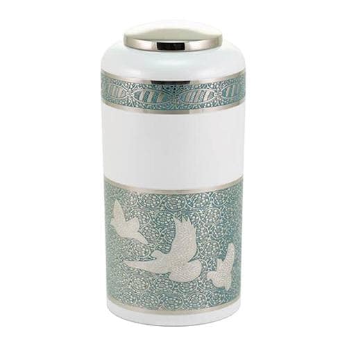 Flying Home Cylinder Cremation Urn