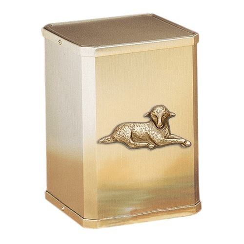 Forever Bronze Little Lamb Cremation Urn