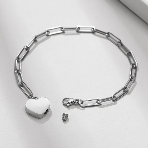 Heart of Love Cremation Bracelet