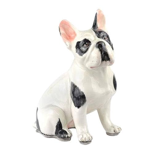 French Bulldog Ceramic Cremation Urn