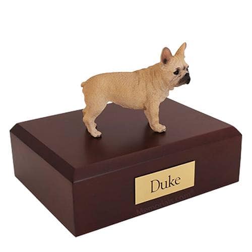 French Bulldog Fawn Large Dog Urn