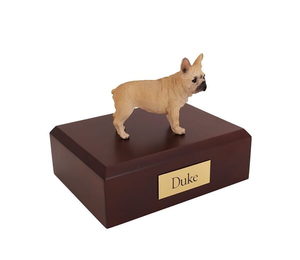 French Bulldog Fawn Small Dog Urn
