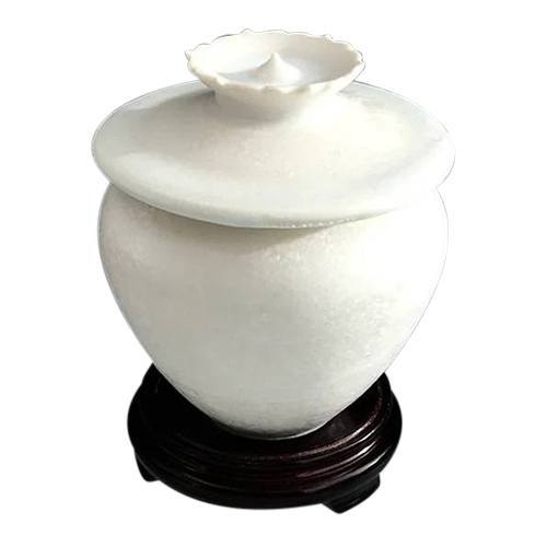 Frozen Lake Pet Ceramic Urn