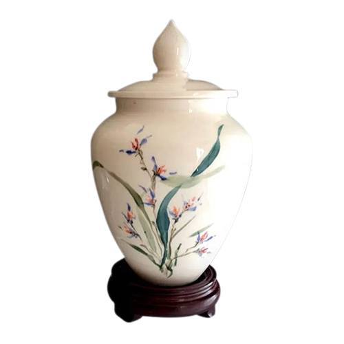 Garden Child Ceramic Urn