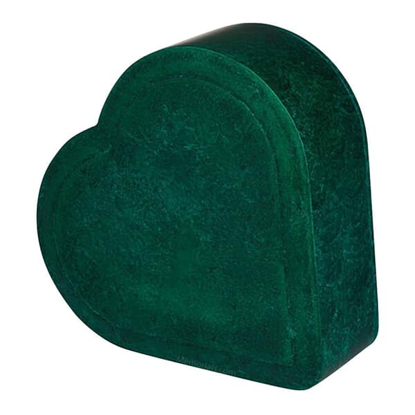 Garden Heart Wooden Cremation Urn