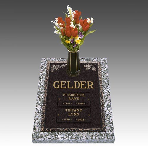 Garden Oaks Companion Cremation Grave Marker