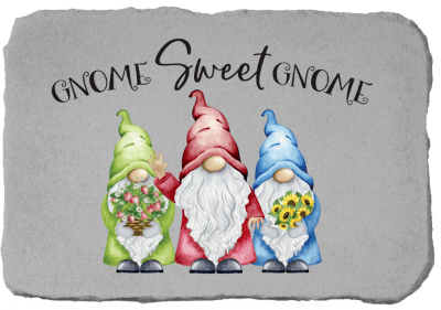 Gnome Sweet Gnome Accent Stone