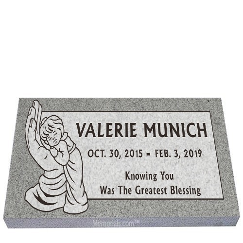 Gods Resting Hand Child Grave Markers