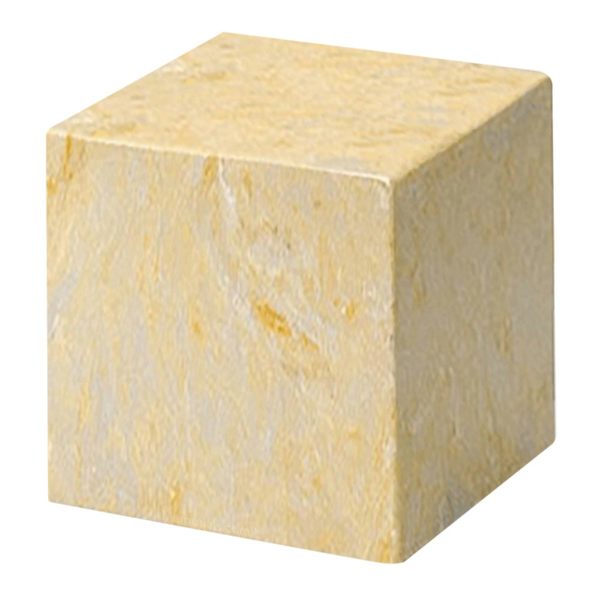Gold Cube Keepsake Cremation Urn