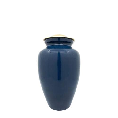 Gold Navy Pet Cremation Urn