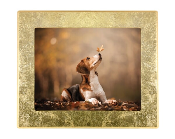 Gold Photo Frame Cremation Urn