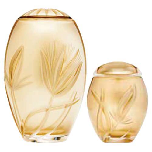 Golden Tulip Cremation Urns