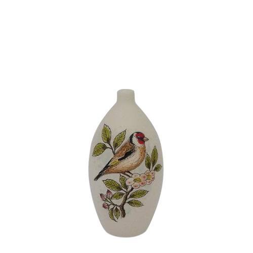 Goldfinch Small Ceramic Cremation Urn