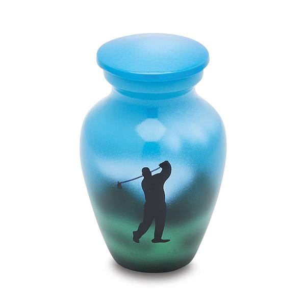 Golfer Unique Keepsake Urn
