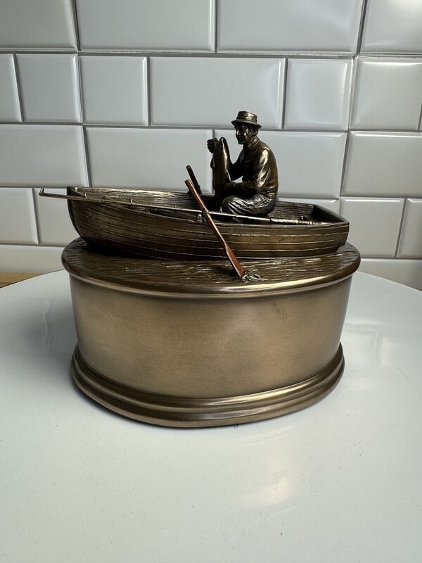 Gone Fishing Keepsake Cremation Urn