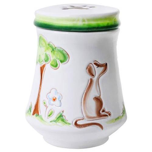 Graceful Dog Ceramic Pet Urns