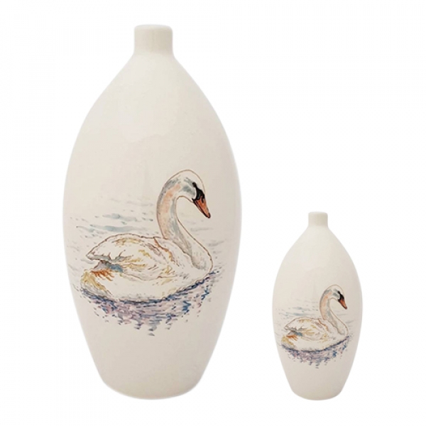 Graceful Swan Cremation Urns