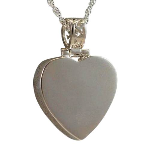 Grand Heart Keepsake Pendant For Two