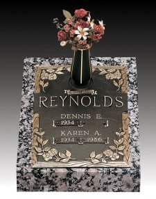 Companion Deep Bronze Grave Markers