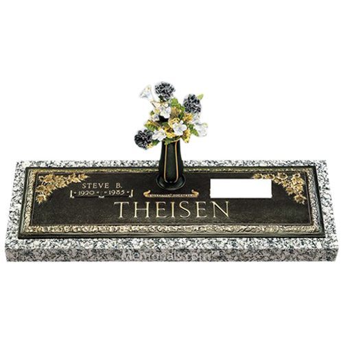 Grave Marker Name & Dates Scroll
