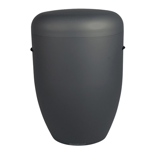 Gray Biodegradable Cremation Urn