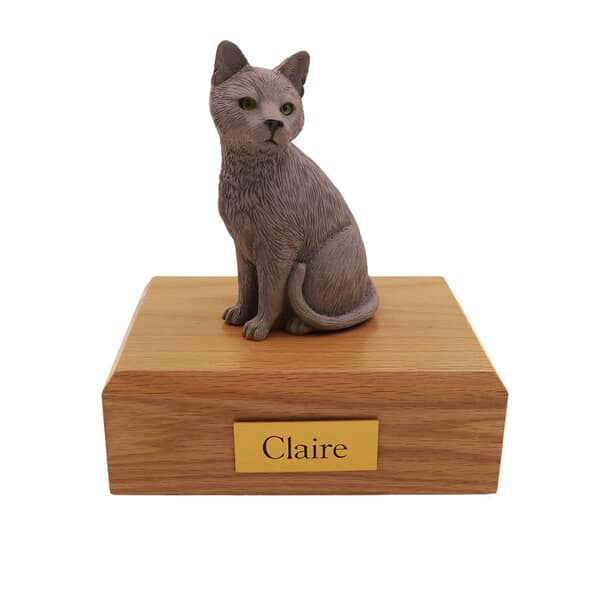 Gray Medium Cat Urn