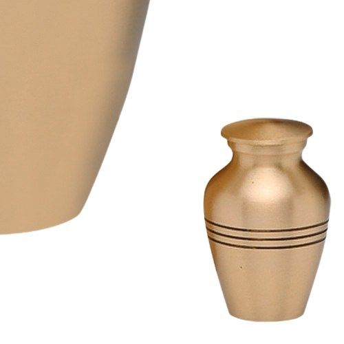 Grecian Bronze Keepsake Cremation Urn