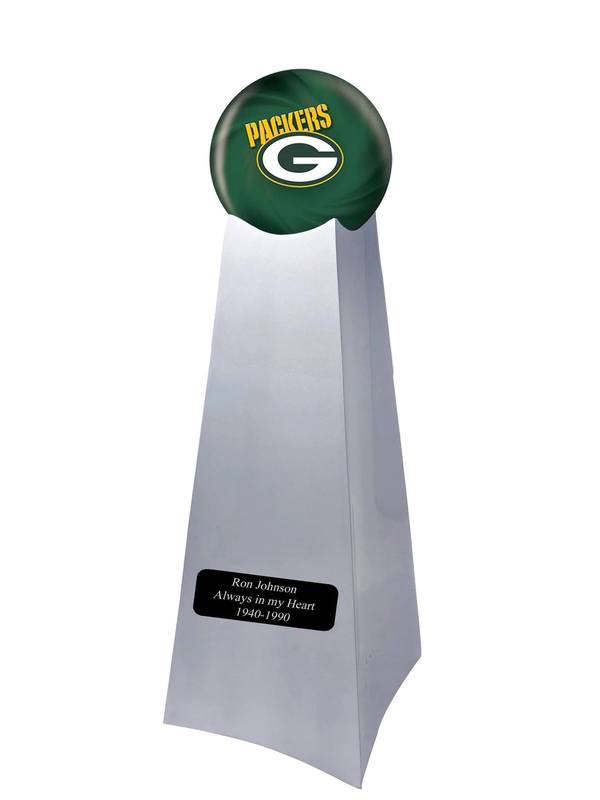 Green Bay Packers Football Trophy Cremation Urn