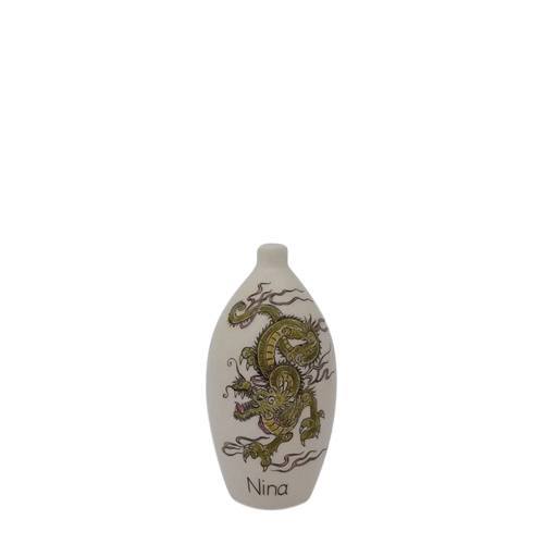 Green Dragon Ceramic Keepsake Urn