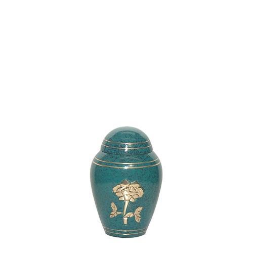 Green Rose Keepsake Urn