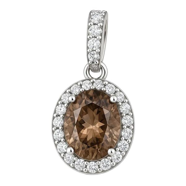 Halo Eternity Cremation Diamond Necklace