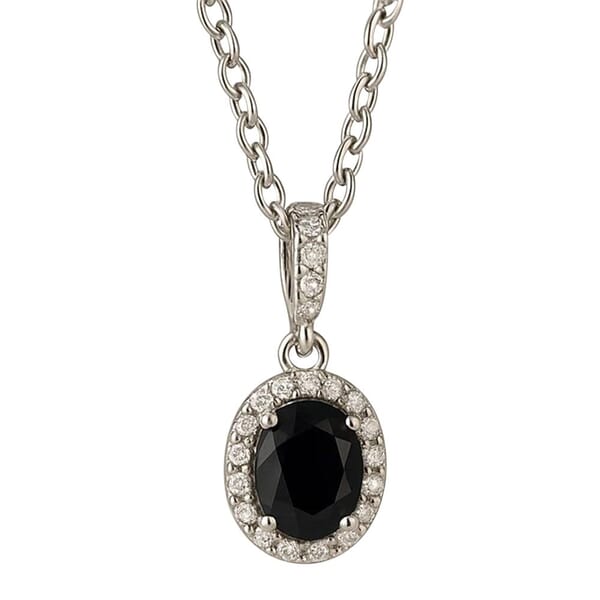 Halo Infinity Cremation Diamond Necklace