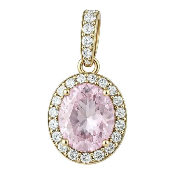 Halo Princess Cremation Diamond Necklace