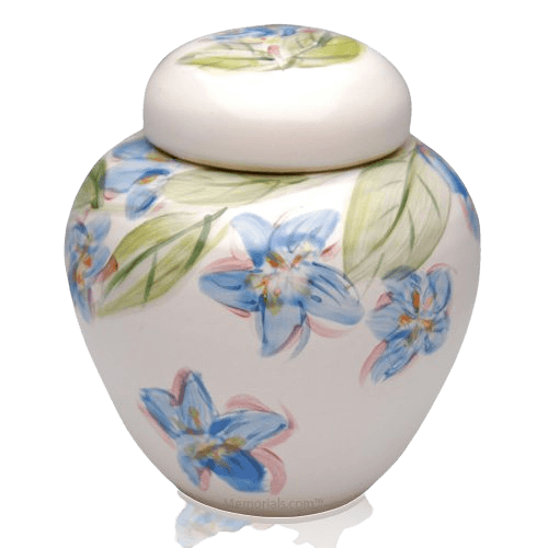 Blue Dogwood Companion Cremation Urn