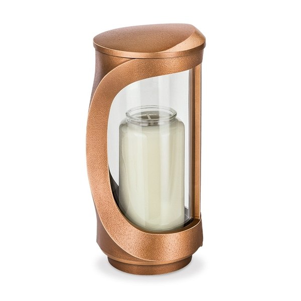 Harmony Light Brown Cemetery Gravesite Lamp