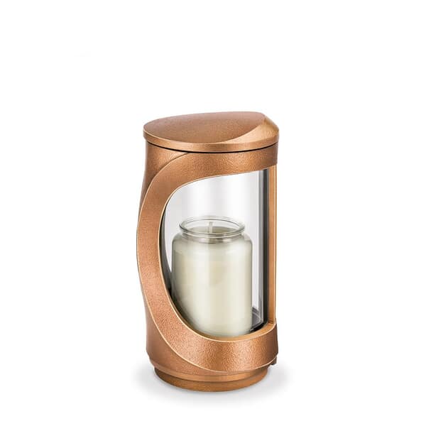 Harmony Light Brown Small Cemetery Gravesite Lamp