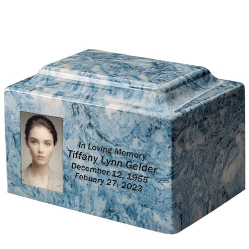 Harmony Marble Photo Urn