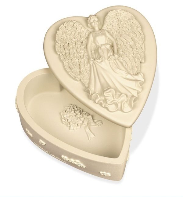 Heart Angel Keepsake Box